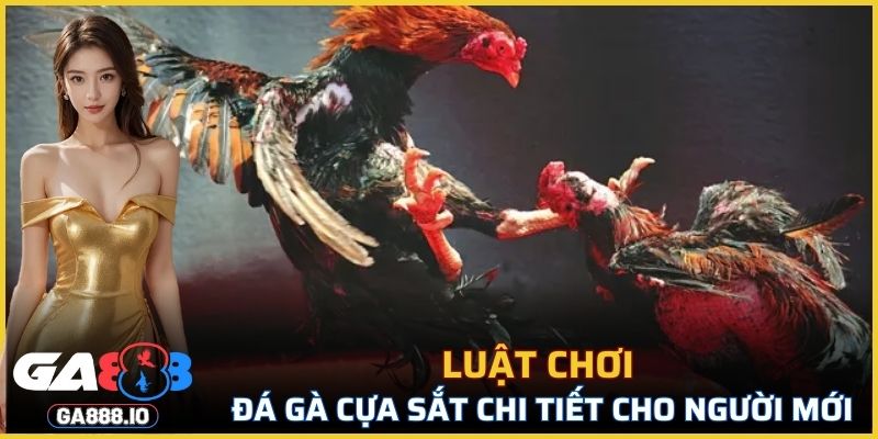 Luật chơi đá gà cựa sắt chi tiết cho người mới