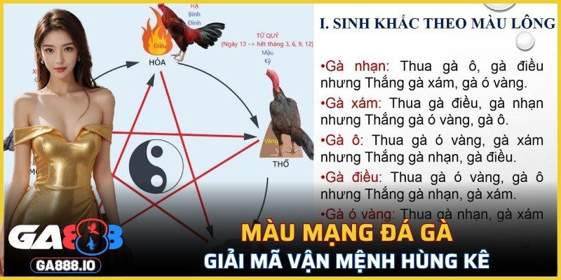 Màu Mạng Đá Gà