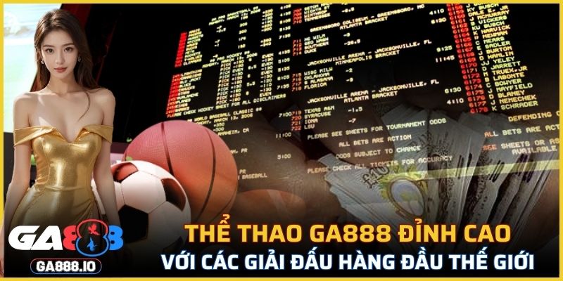 Thể thao GA888 đỉnh cao với các giải đấu hàng đầu thế giới